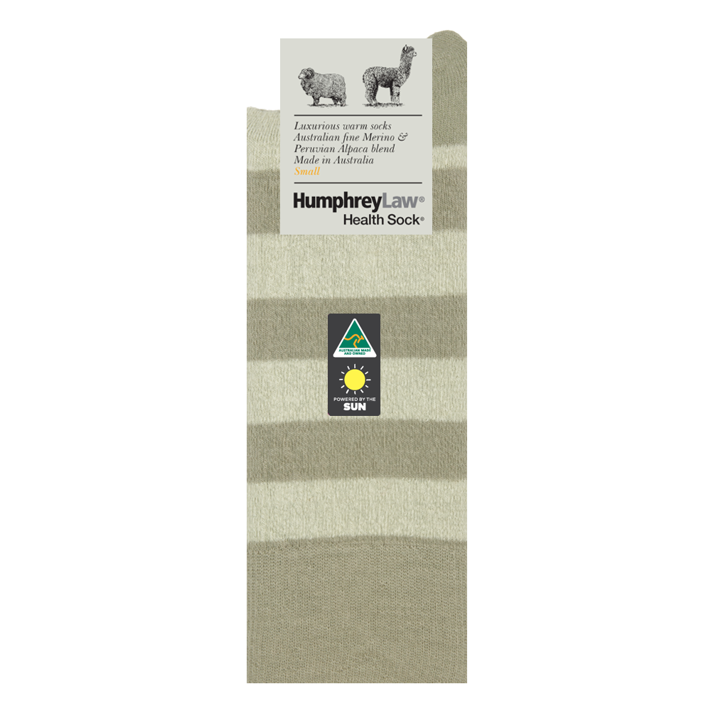 Fine Merino/Baby Alpaca Blend Health Sock® - Style 03C -  - Beechworth Emporium