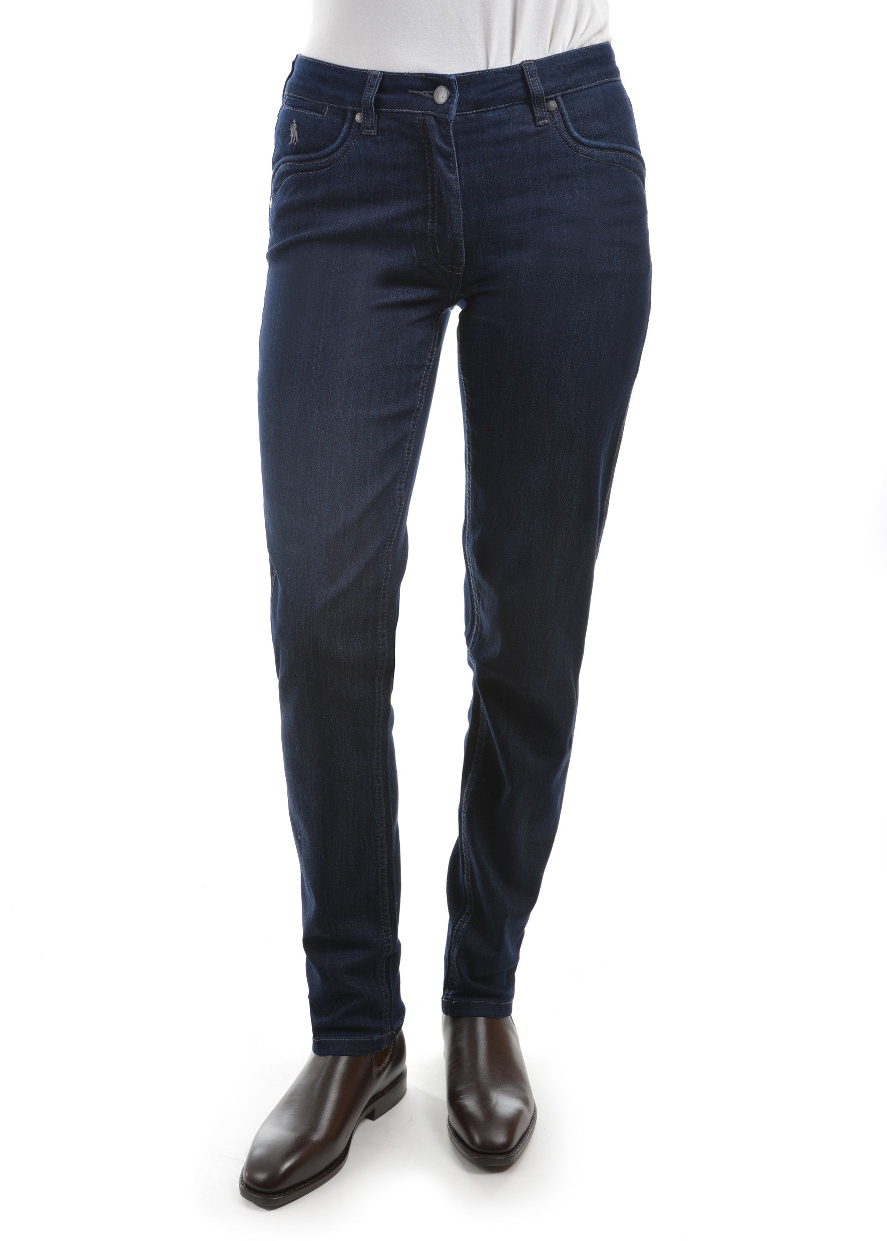 Lynda Slim Leg Wonder Jean | Dark Blue Denim -  - Beechworth Emporium