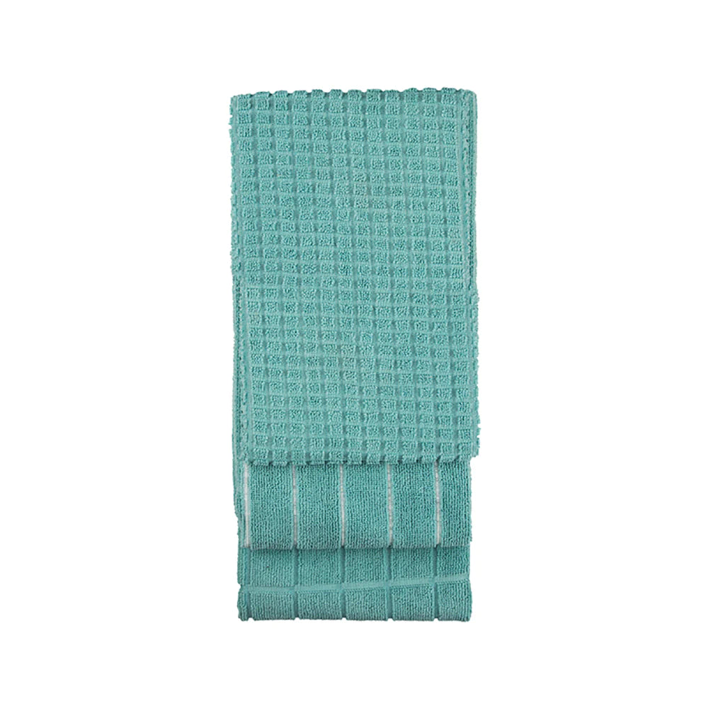 Microfibre Tea-Towel Set | Blue - Bambury - Beechworth Emporium