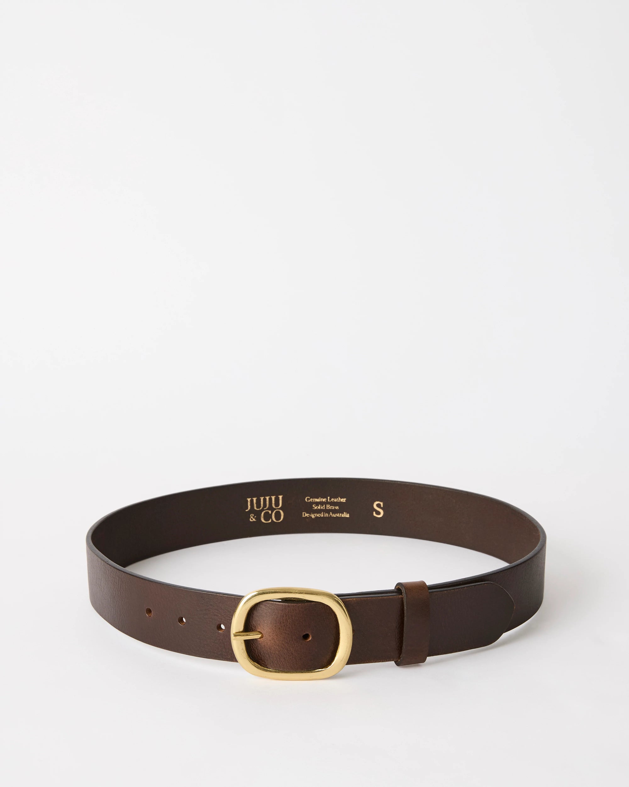 Original Belt Wide | Chocolate - Juju & Co - Beechworth Emporium