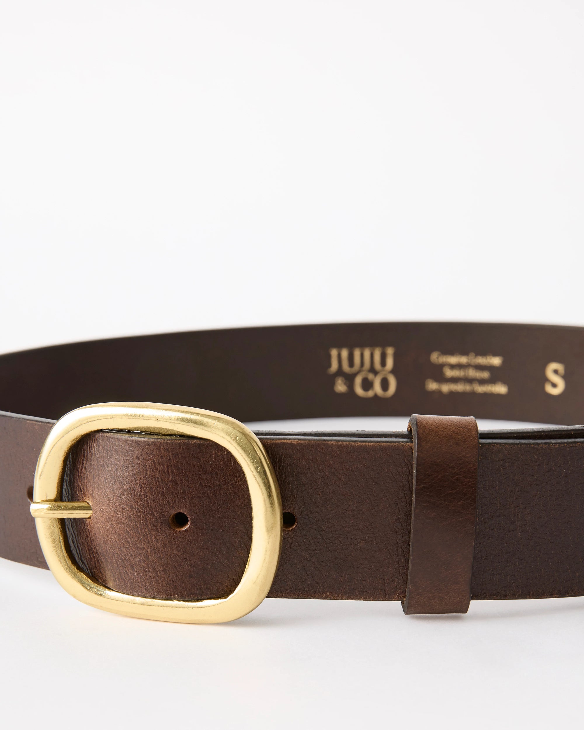 Original Belt Wide | Chocolate - Juju & Co - Beechworth Emporium