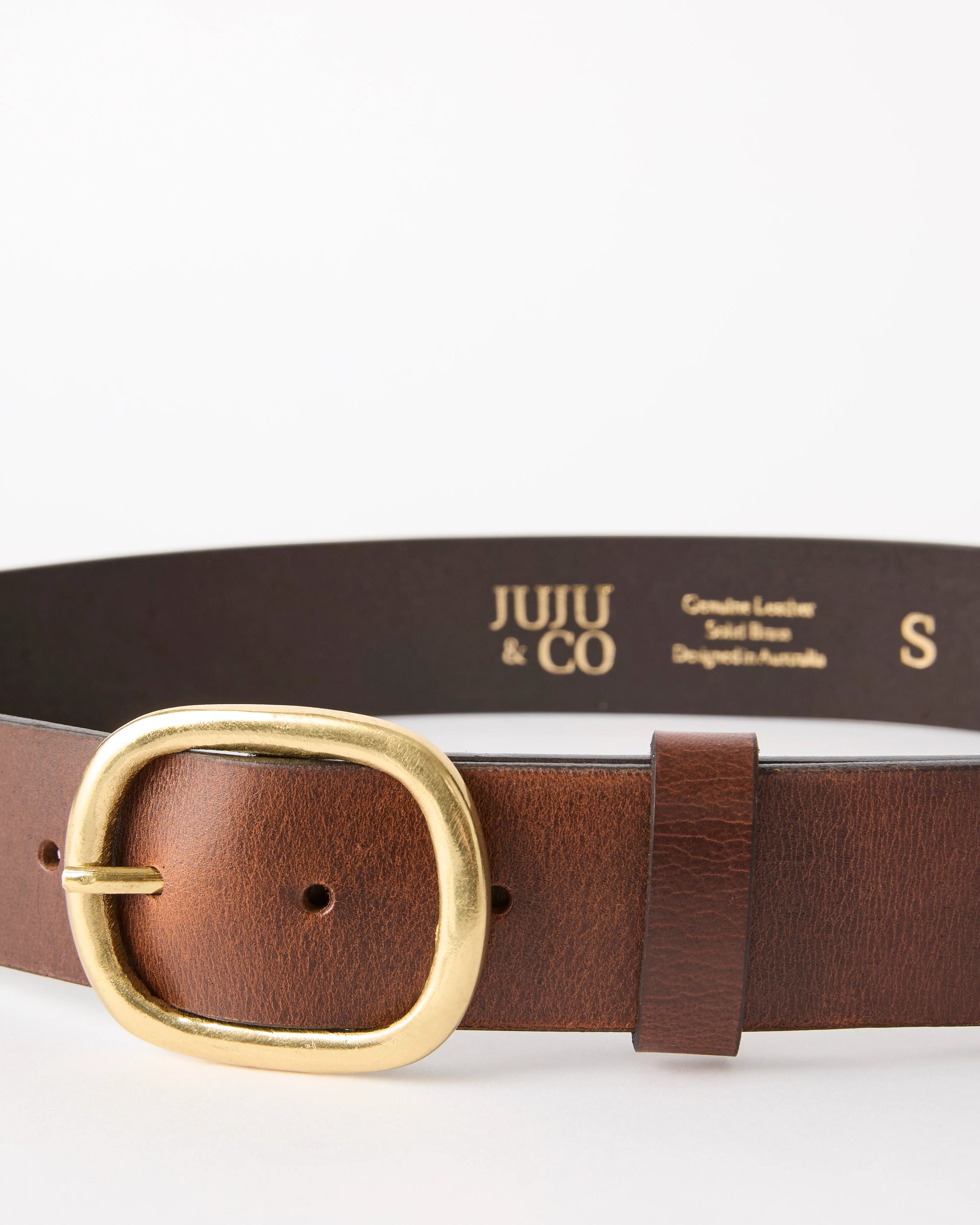 Original Belt Wide | Whiskey - Juju & Co - Beechworth Emporium