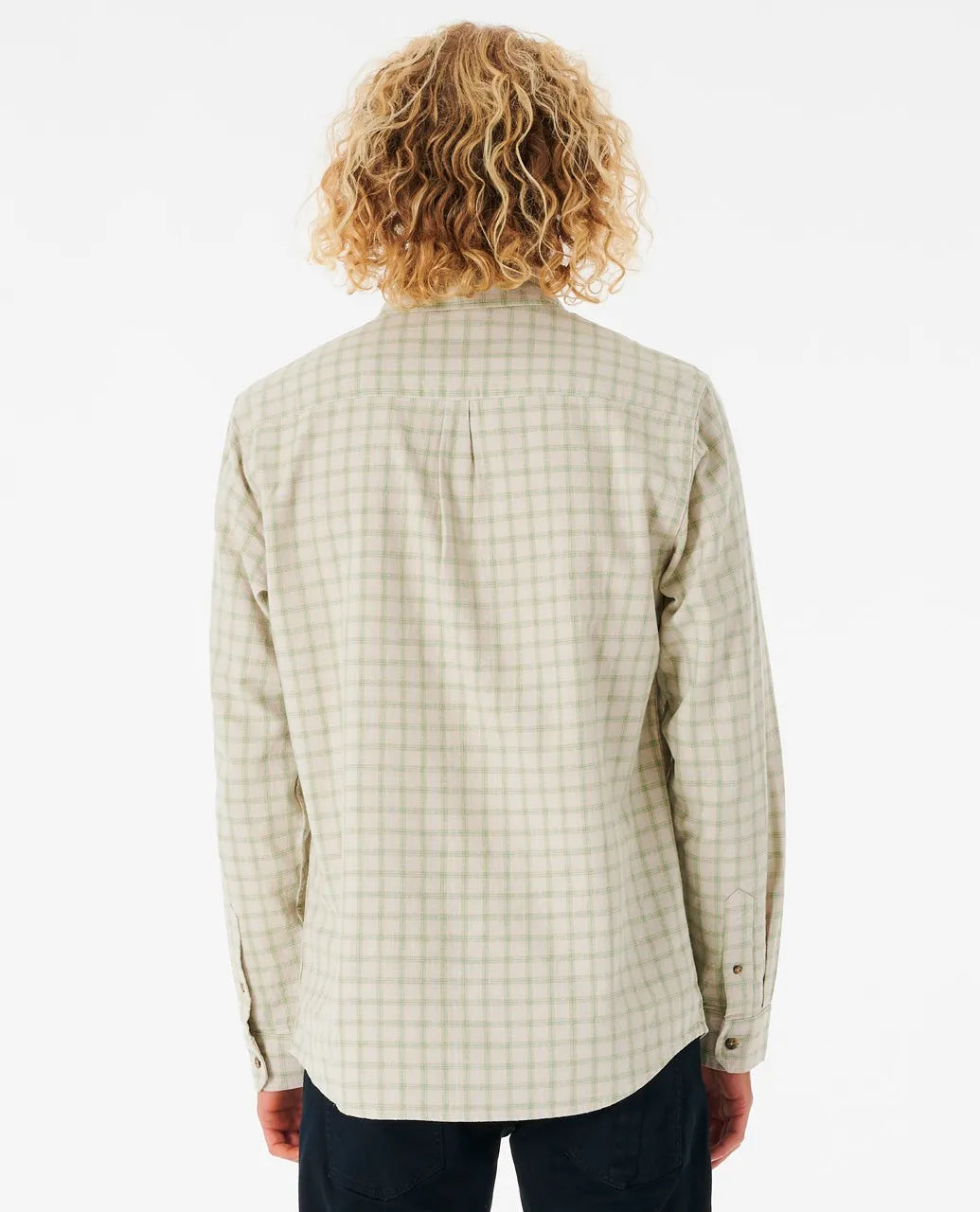 SWC Rails Flannel Shirt | Cement - Rip Curl - Beechworth Emporium