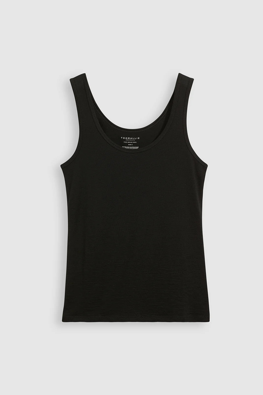 Scoop Merino Tank | Black -  - Beechworth Emporium