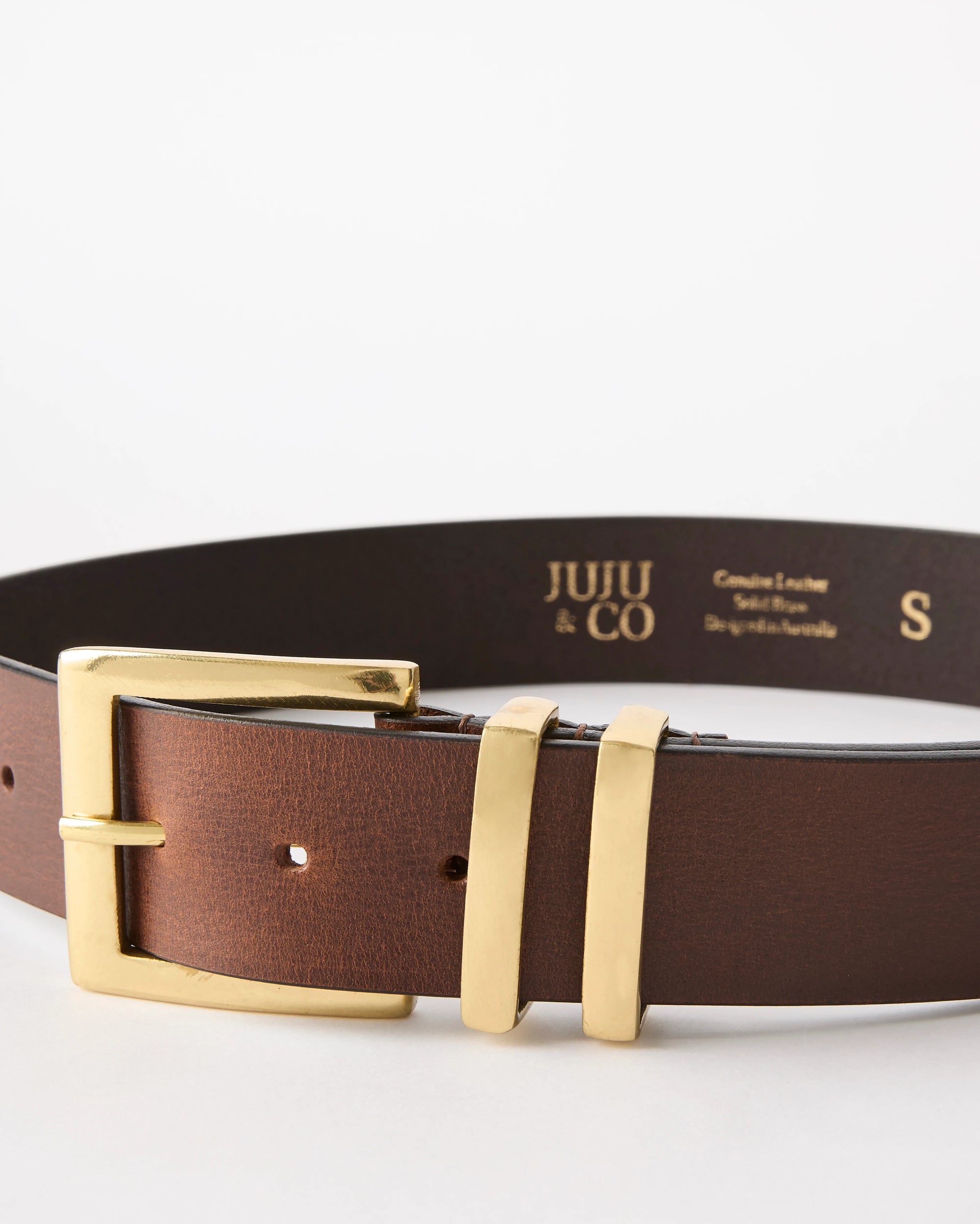 Statement Belt | Whiskey - Juju & Co - Beechworth Emporium