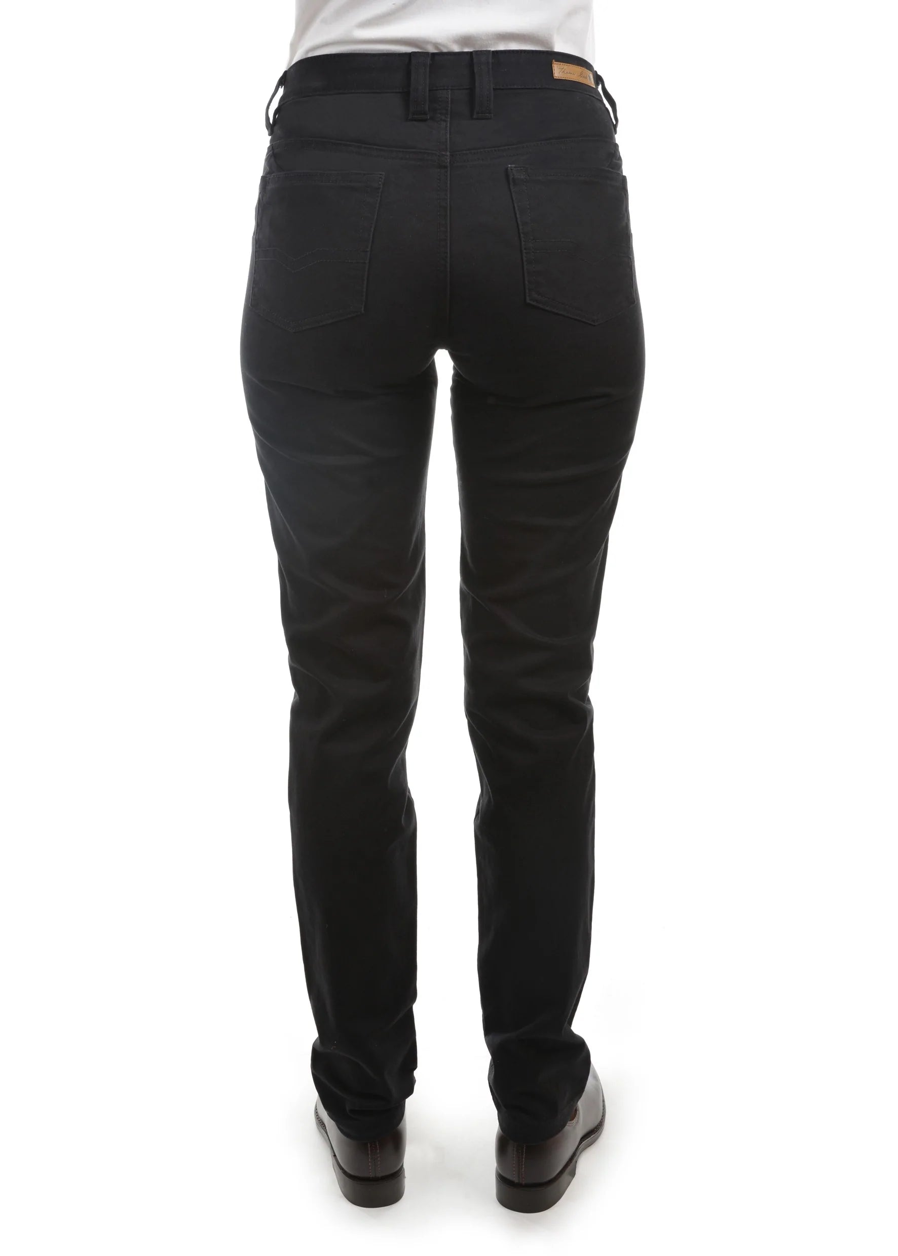 Stretch Moleskin Wonder Jean | Black - Thomas Cook - Beechworth Emporium