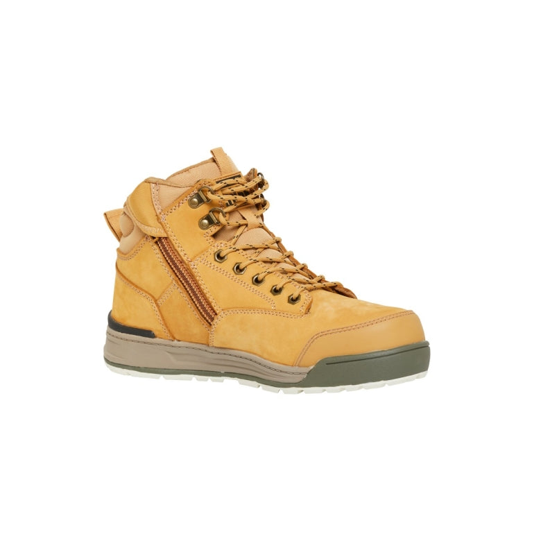 3056 Lace Zip Safety Boot - - Beechworth Emporium