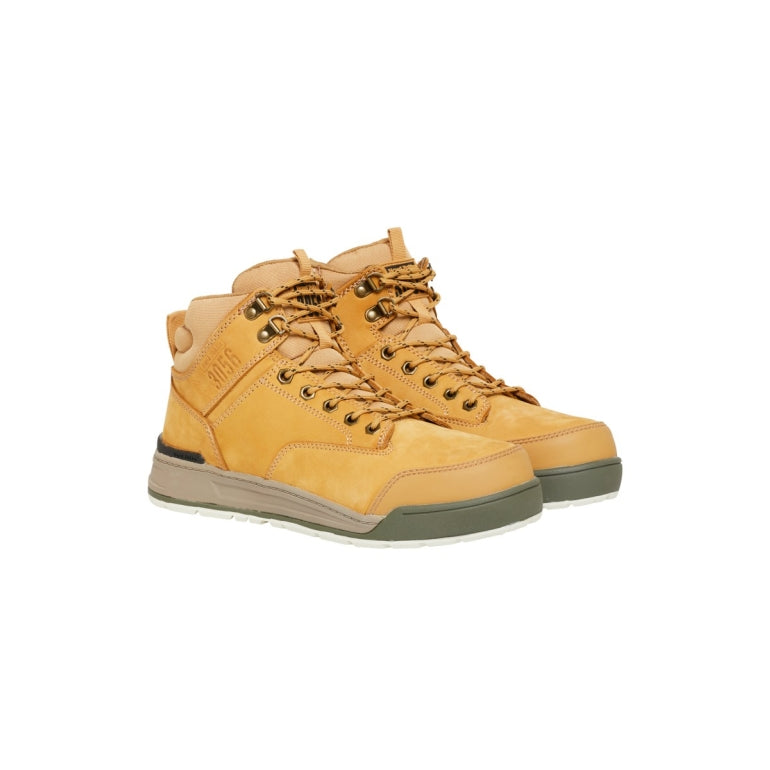 3056 Lace Zip Safety Boot - - Beechworth Emporium