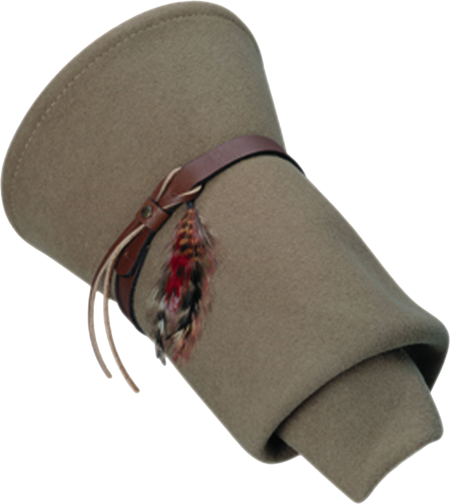 Ziggy Crushable Water Repellent Wool Felt | Putty - - Beechworth Emporium