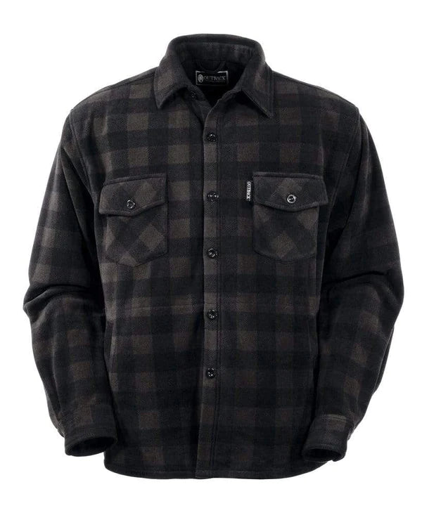 Mens Big Shirt | Charcoal - - Beechworth Emporium