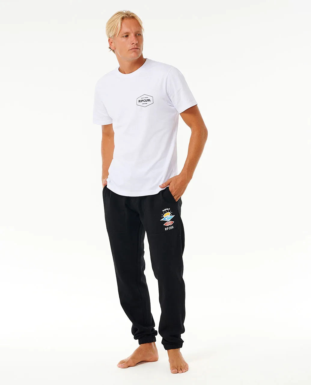 Icons of Surf Trackpant | Black - Rip Curl - Beechworth Emporium