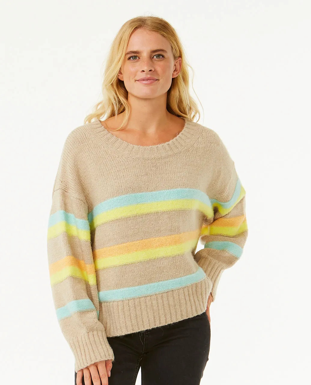 Sea of Dreams Stripe Sweater - Rip Curl - Beechworth Emporium