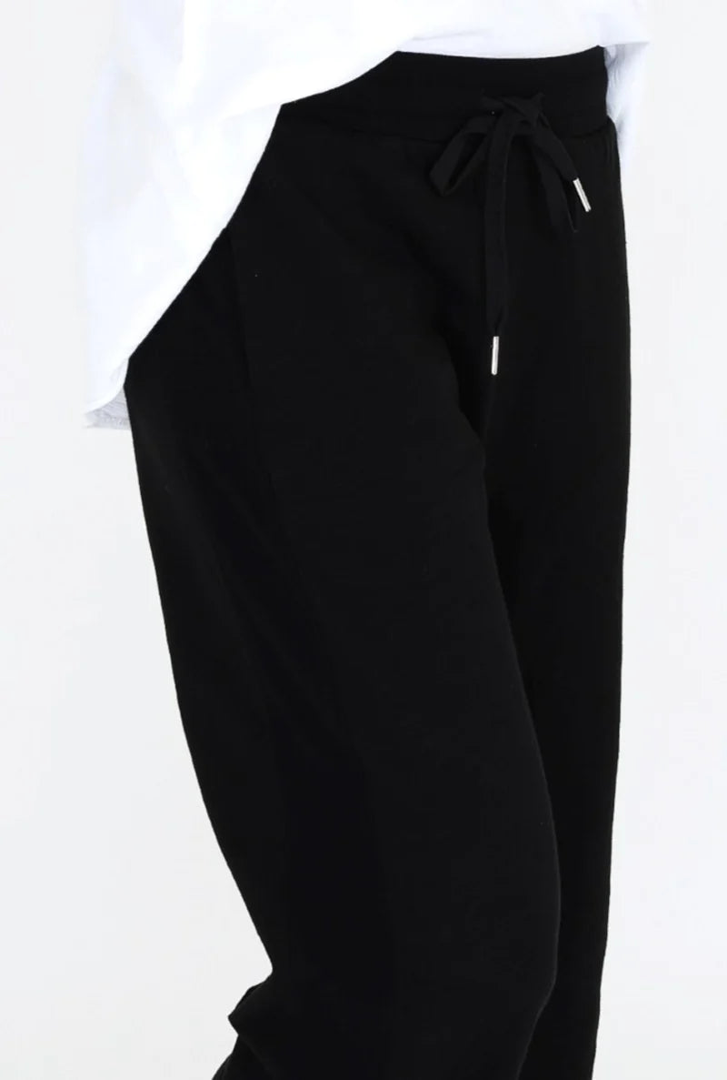 Venus Wide Leg Joggers with Rib Panel - 3rd Story - Beechworth Emporium