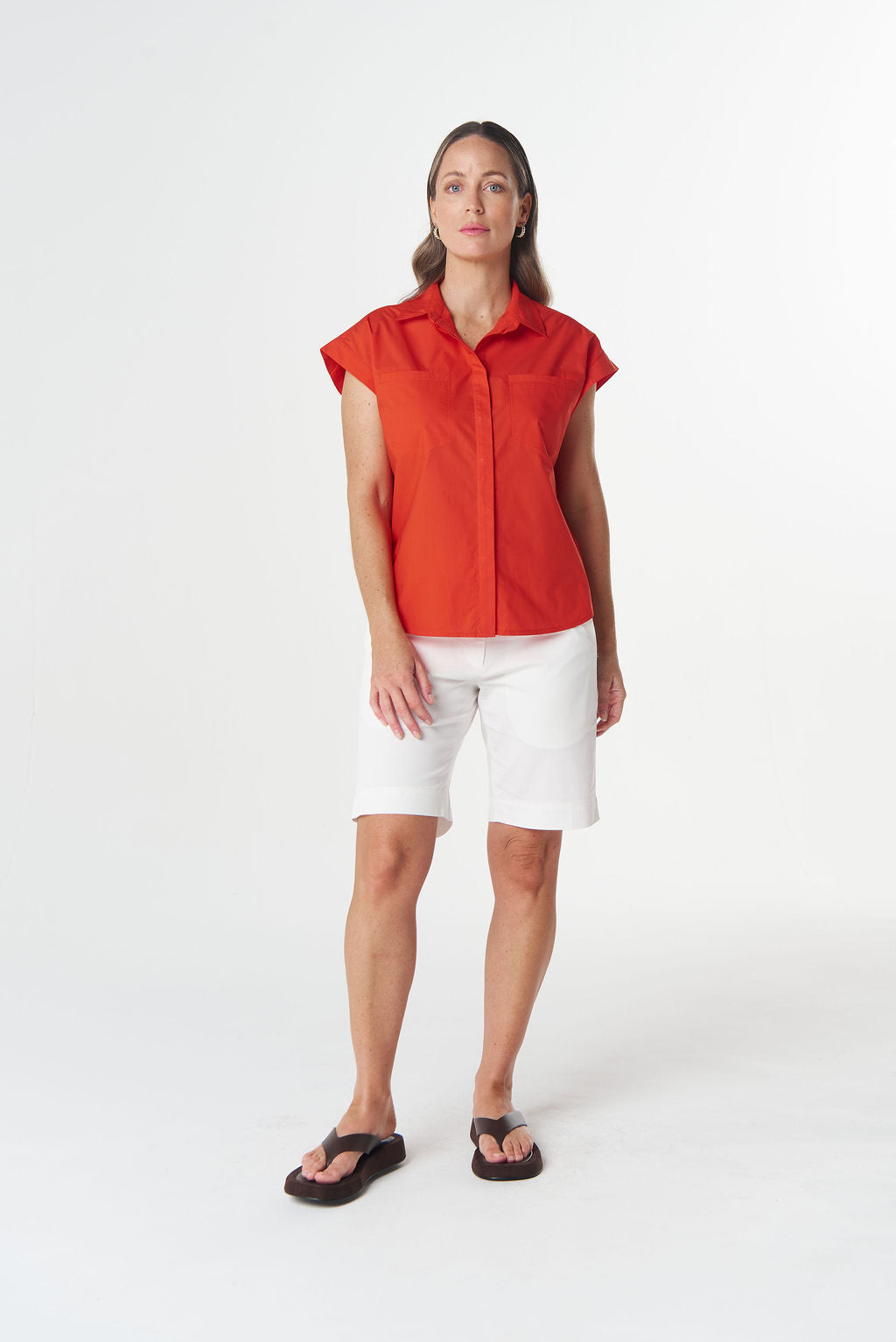 Rust Pocket Shirt | Garnet