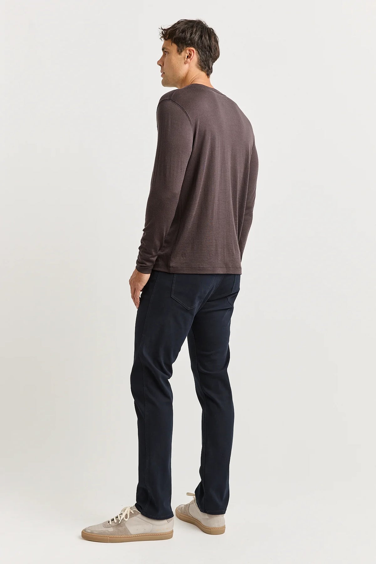 Merino Long Sleeve T-Shirt | Date