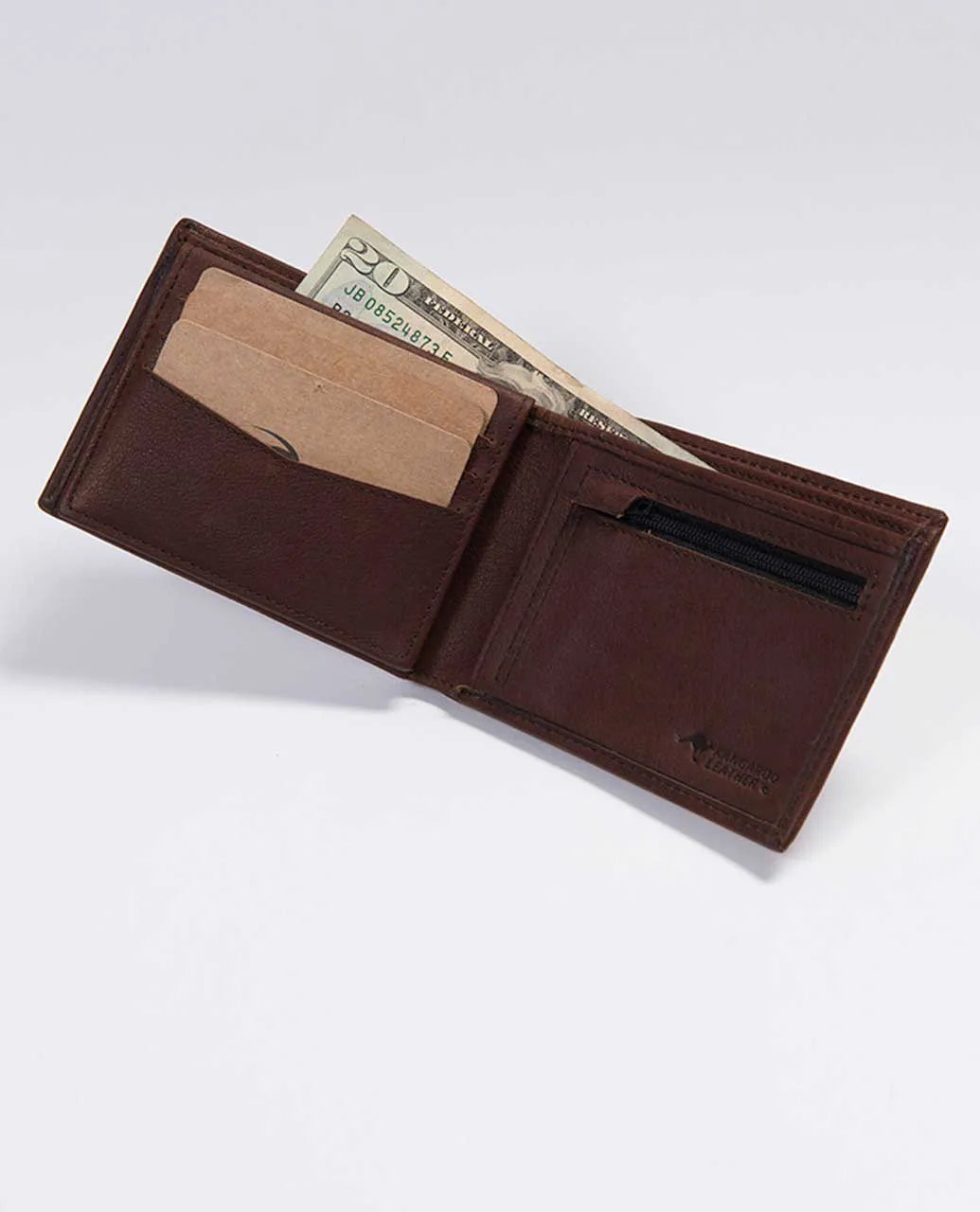 K-Roo RFID All Day Leather Wallet | Brown - Rip Curl - Beechworth Emporium