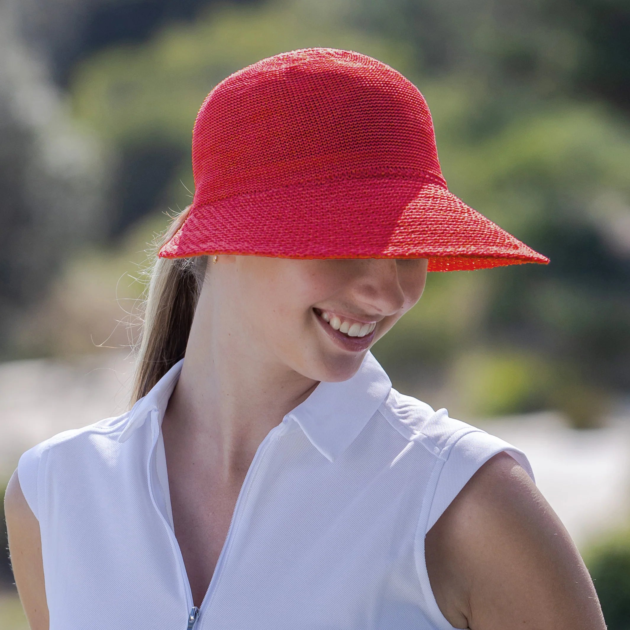 Annika Cap | Red, , Beechworth Emporium, Accessories, [product tags]