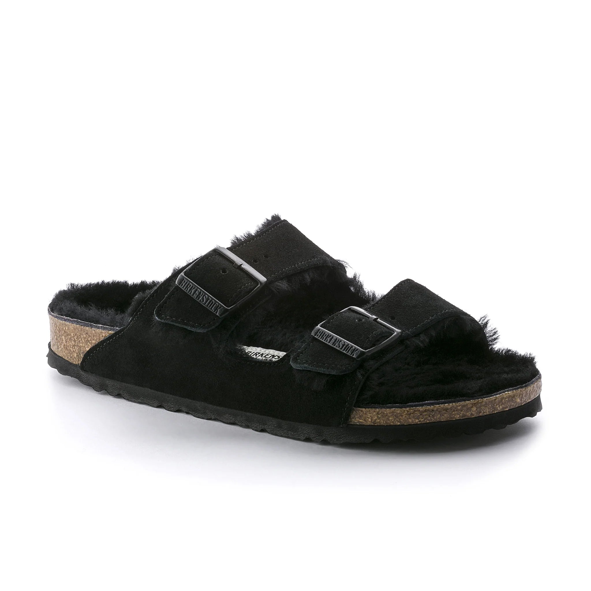 Arizona Shearling Black Suede -  - Beechworth Emporium