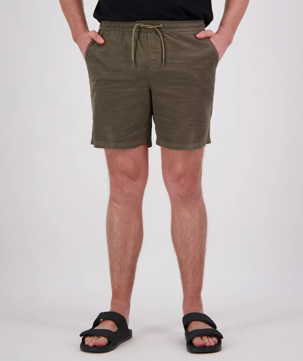 Brunel Corduroy Short | Khaki, , Beechworth Emporium, Bottoms, [product tags]