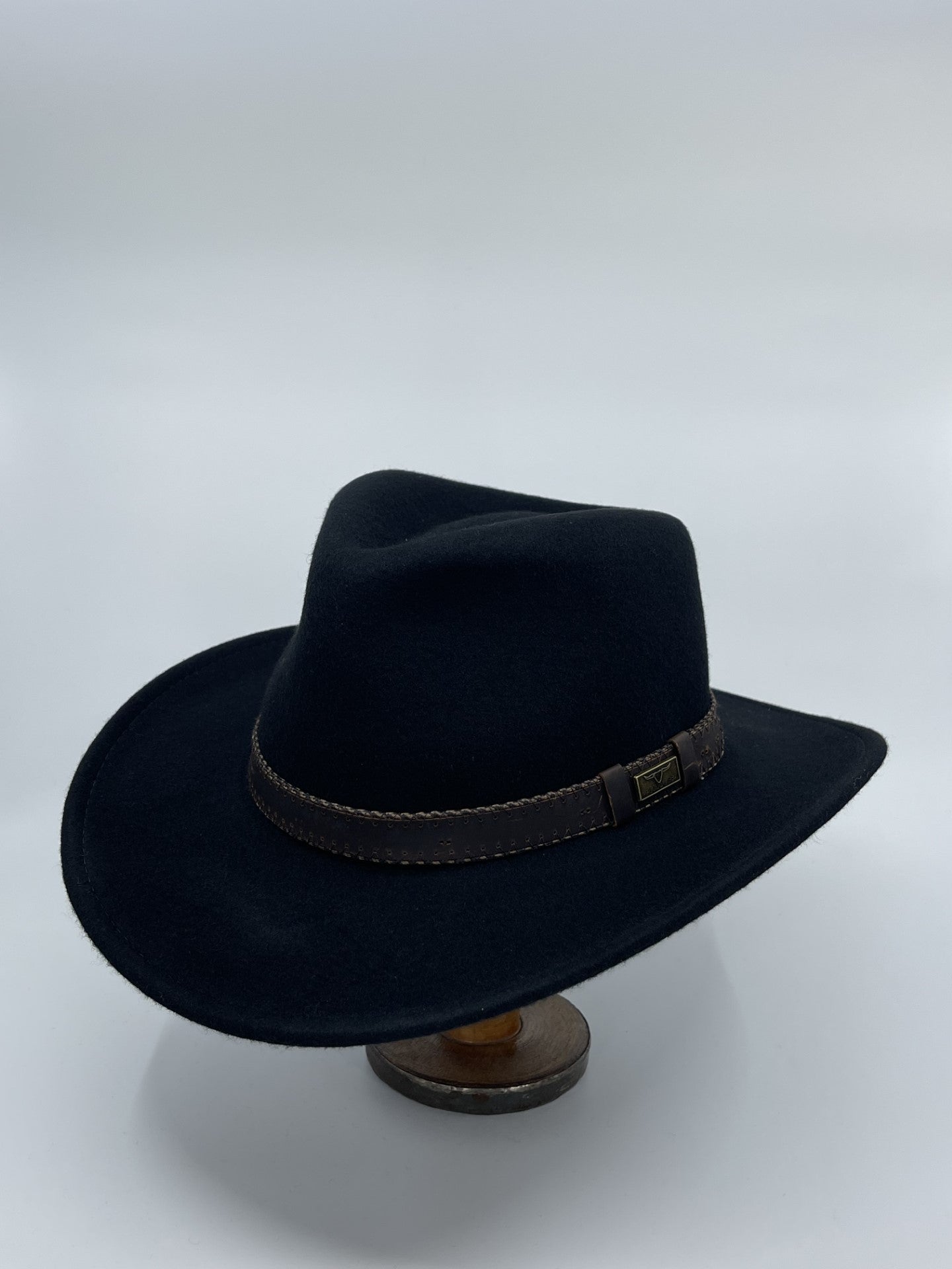 Buck Flinders Wool Felt Outback Hat | Black