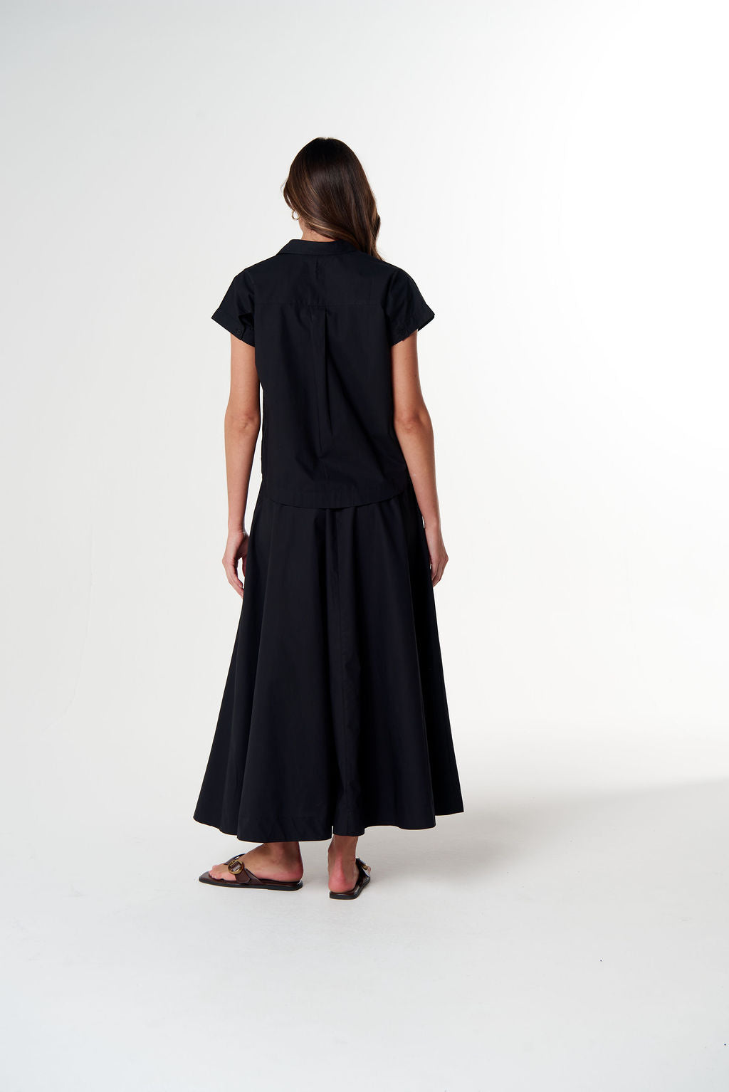 Sundown Cotton Maxi Skirt