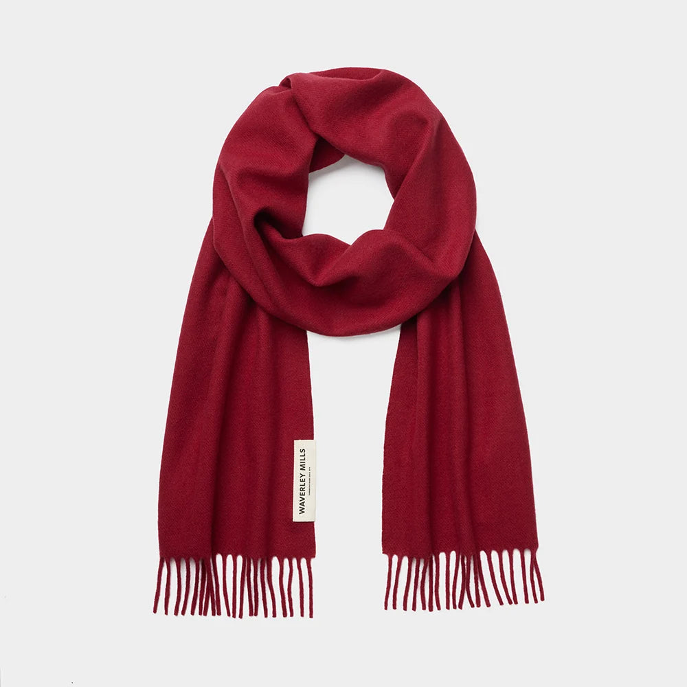 Classic Scarf | Burgundy
