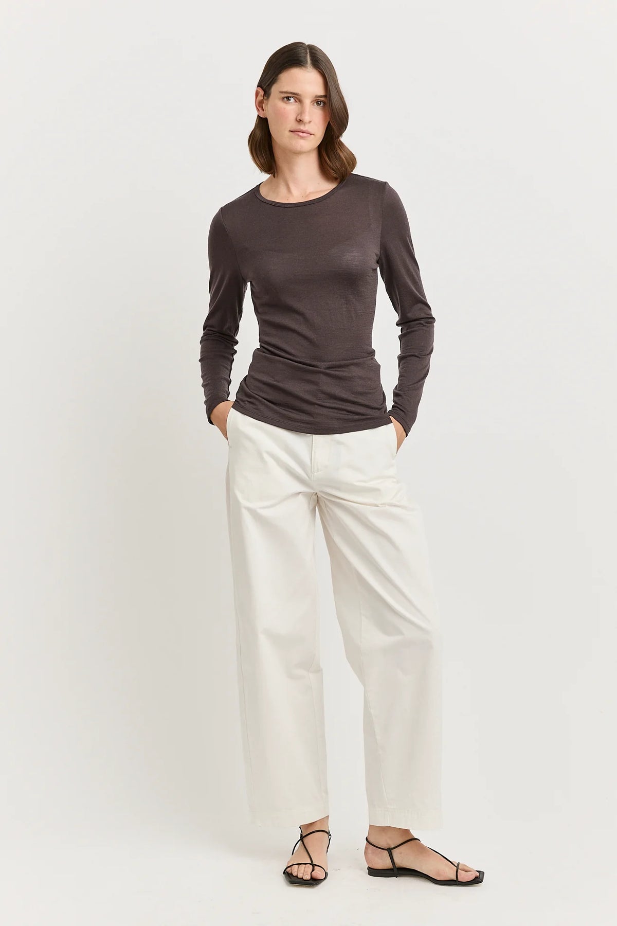 Crew Merino Tee | Date