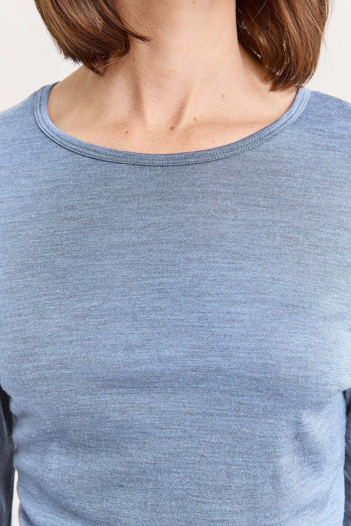Crew Merino Tee | Mist