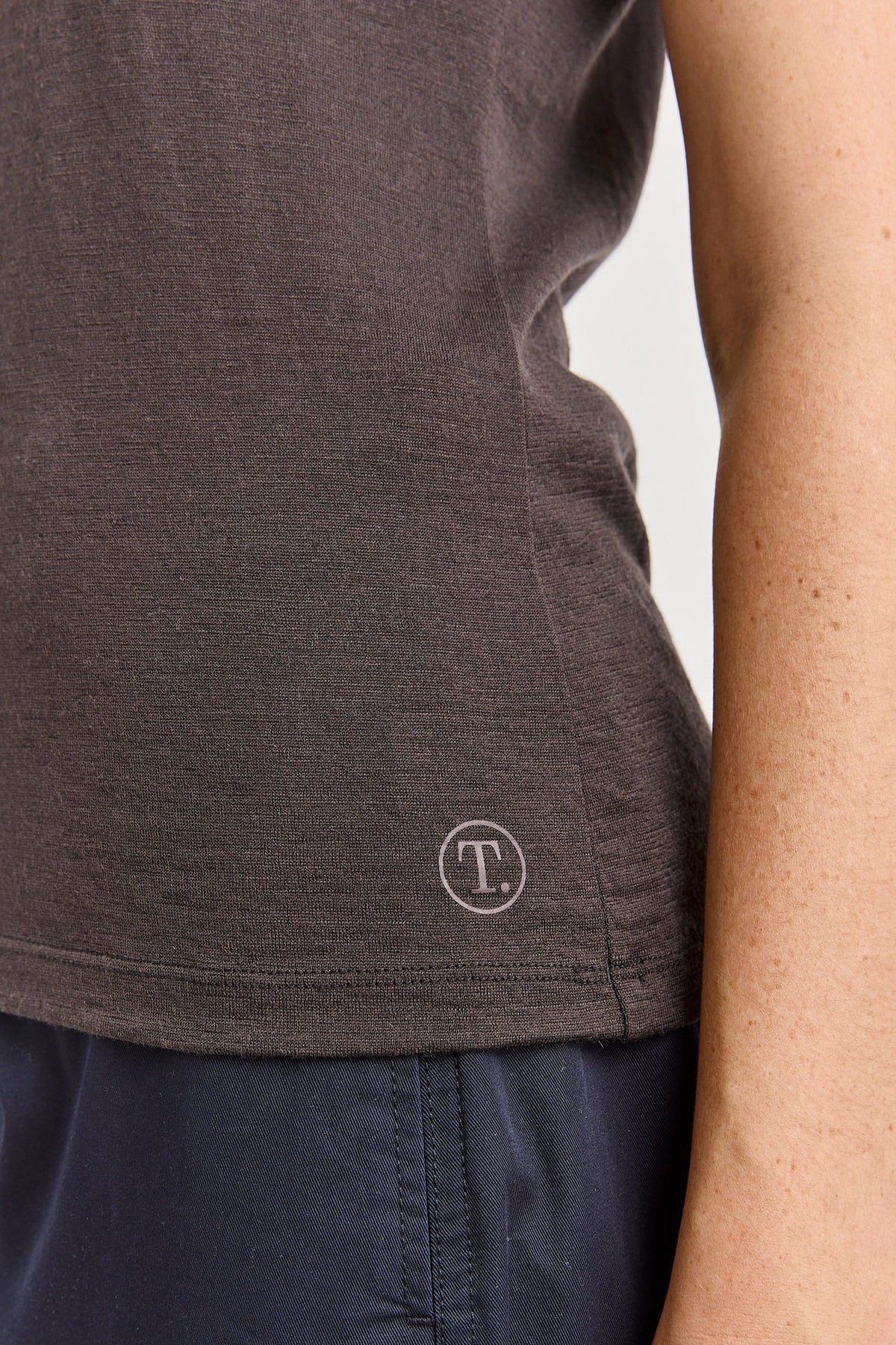 Short Sleeve Merino Tee | Date