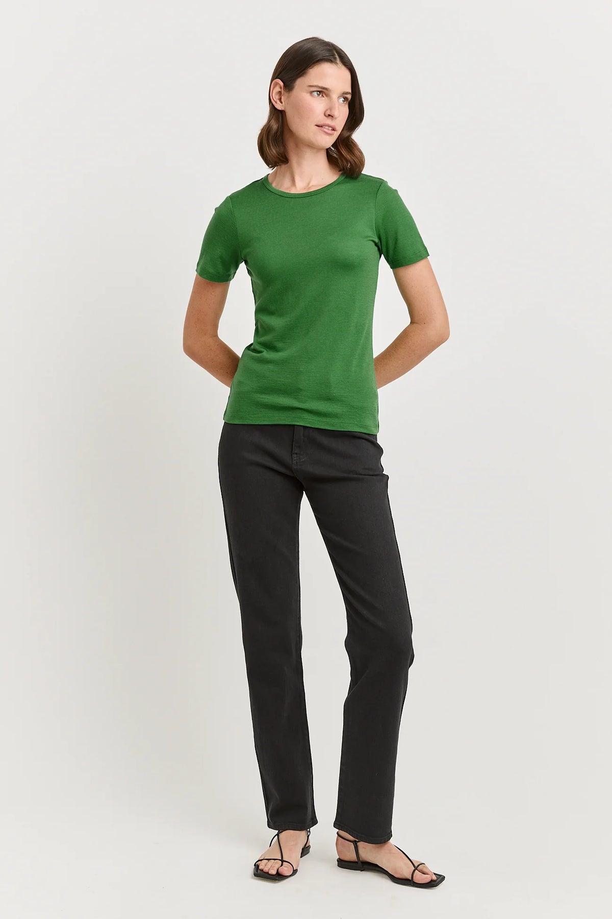 Short Sleeve Merino Tee | Spring