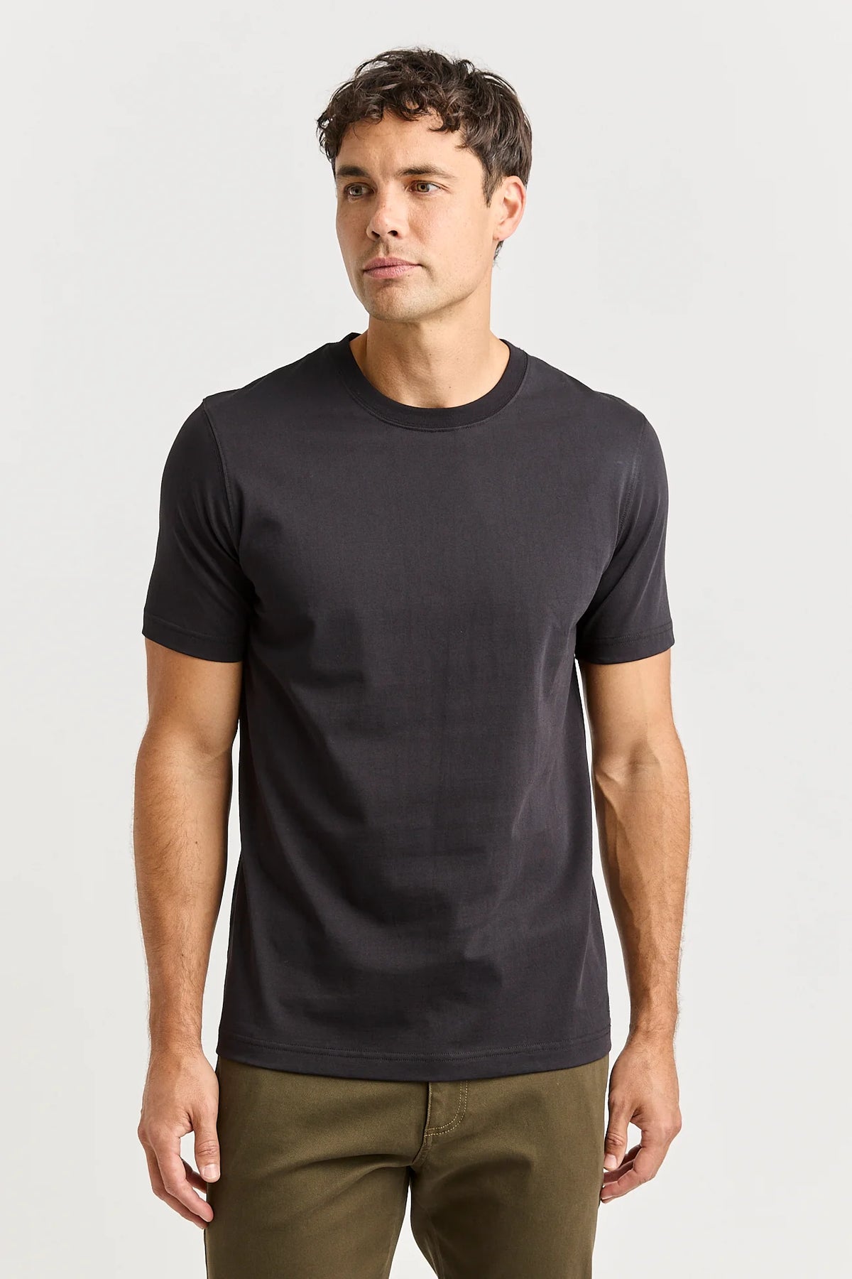Crew T-Shirt Organic Cotton | Black