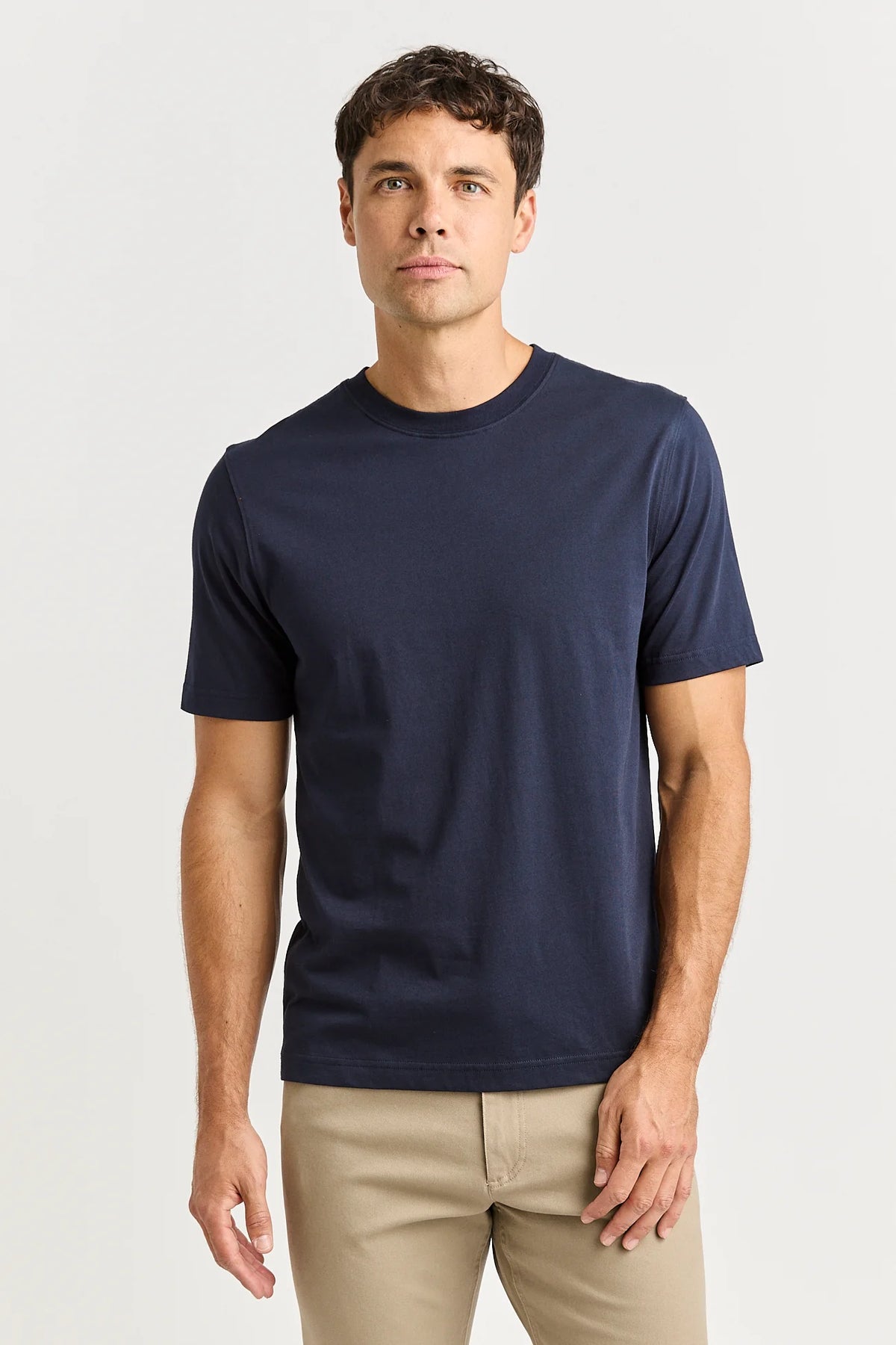 Crew T-Shirt Organic Cotton | Navy