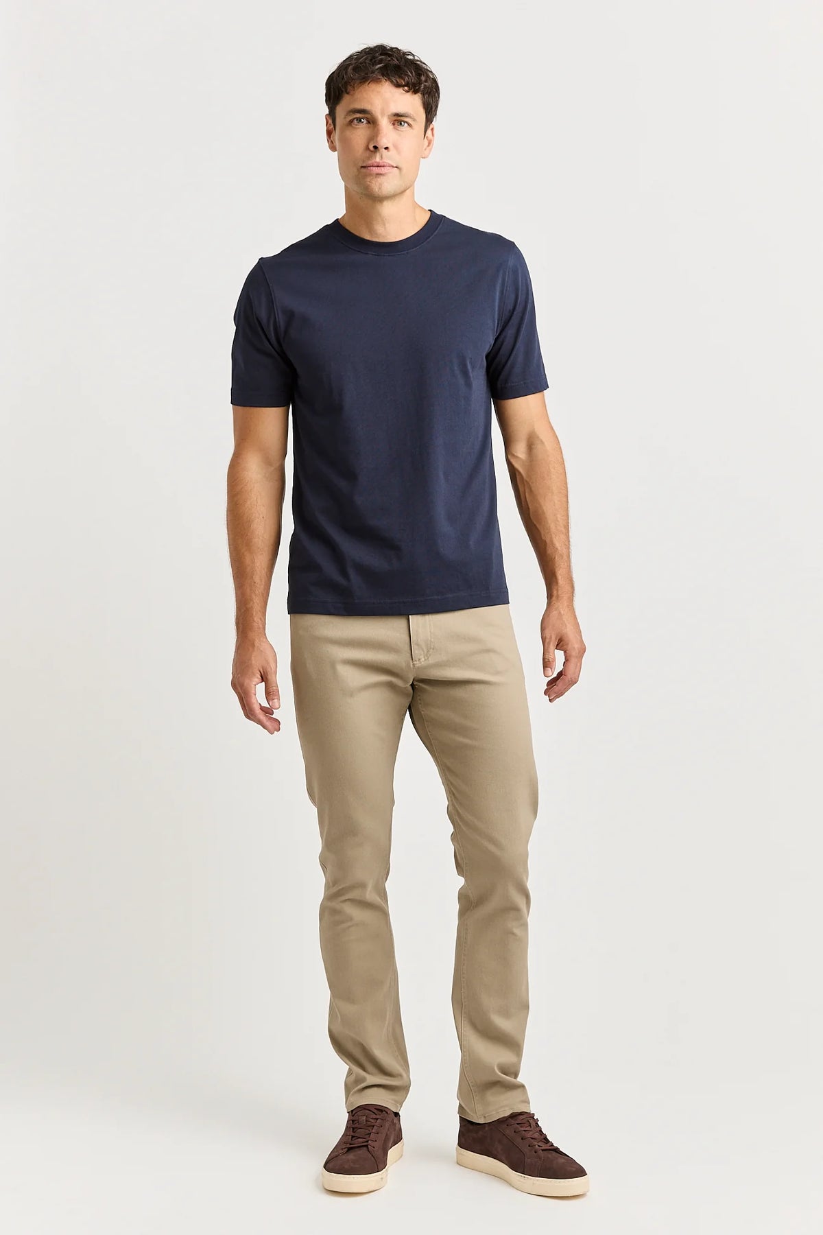 Crew T-Shirt Organic Cotton | Navy