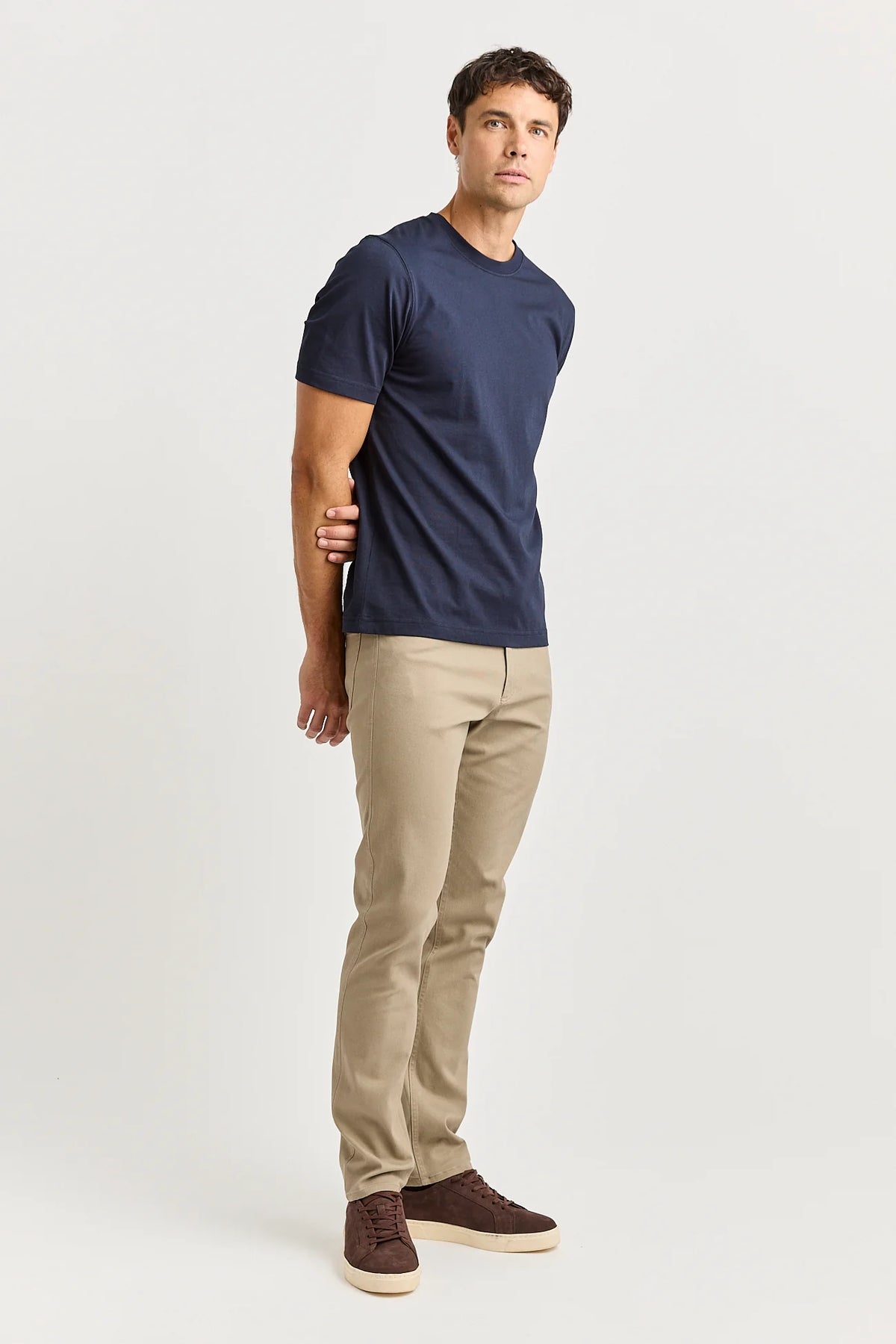 Crew T-Shirt Organic Cotton | Navy