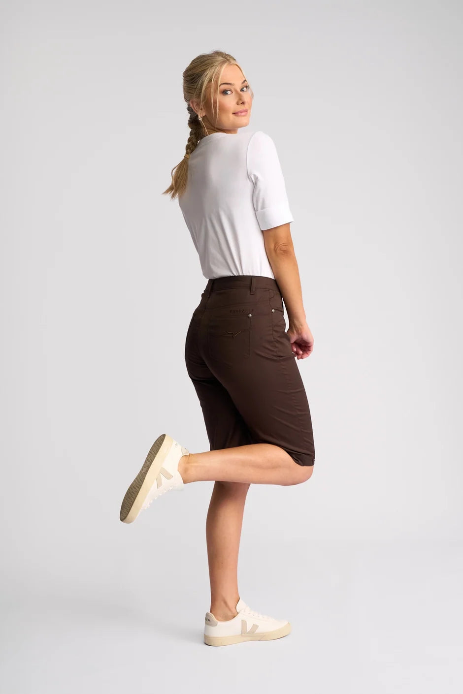 Custom Poplin Short | Chocolate