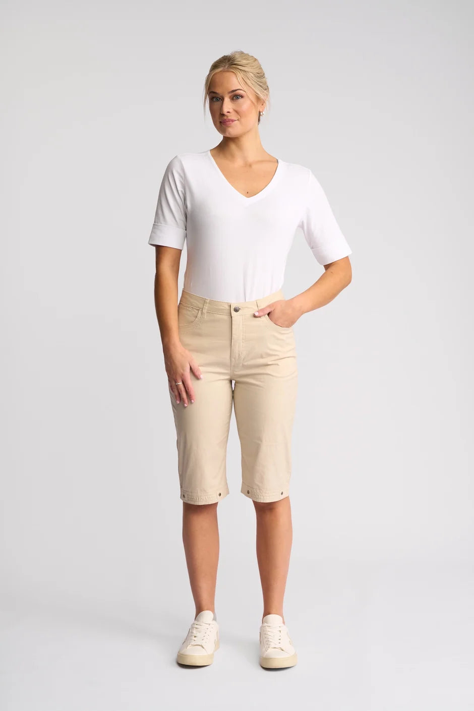 Custom Poplin Short | Sand