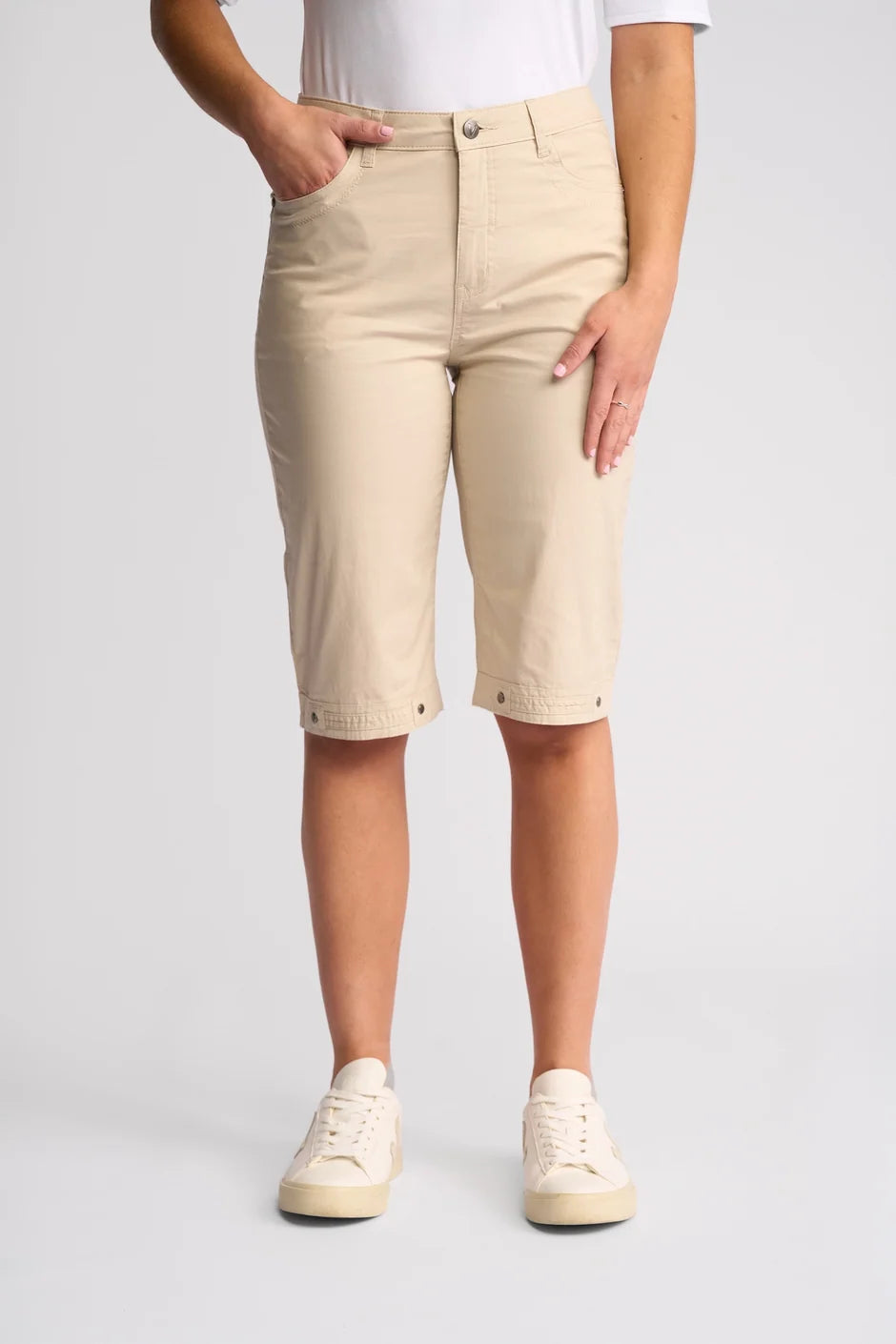 Custom Poplin Short | Sand