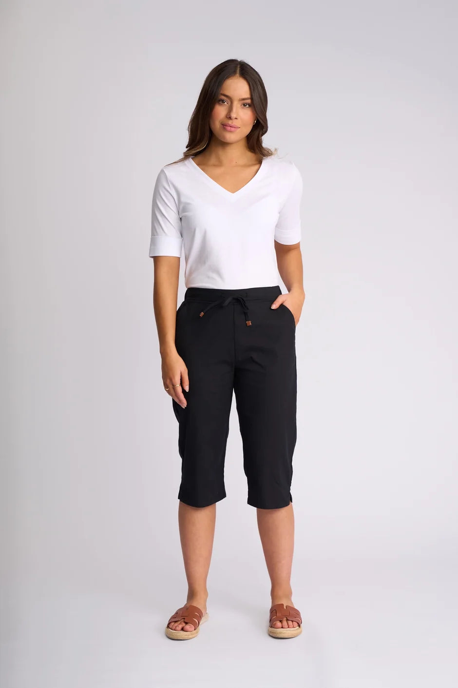 Drew 3/4 Pant | Black