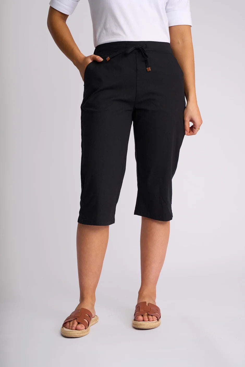 Drew 3/4 Pant | Black