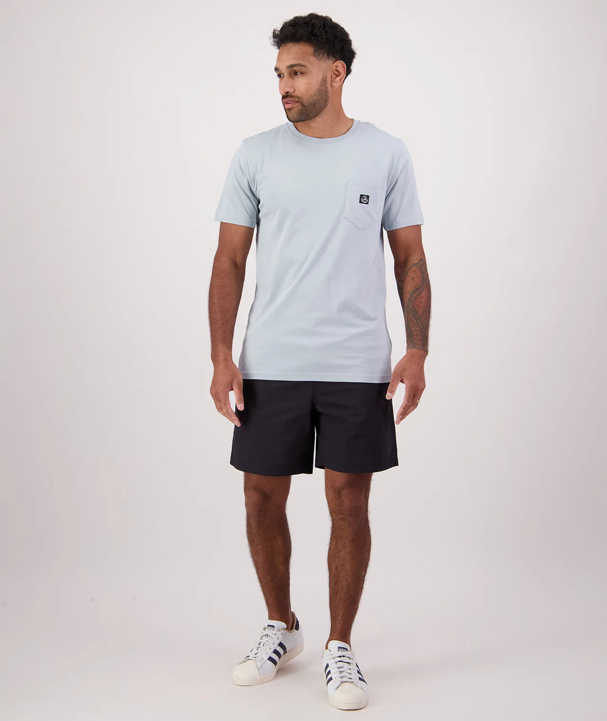 Duval V4 Plain Pocket T-Shirt | Iceberg