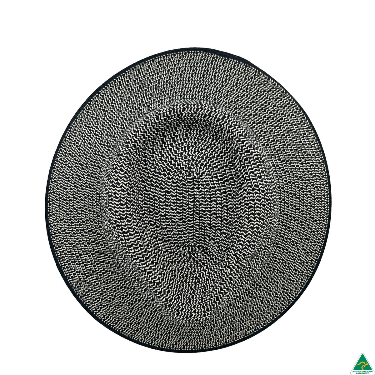 Ainsley Flexibraid® Fedora | Black Combo