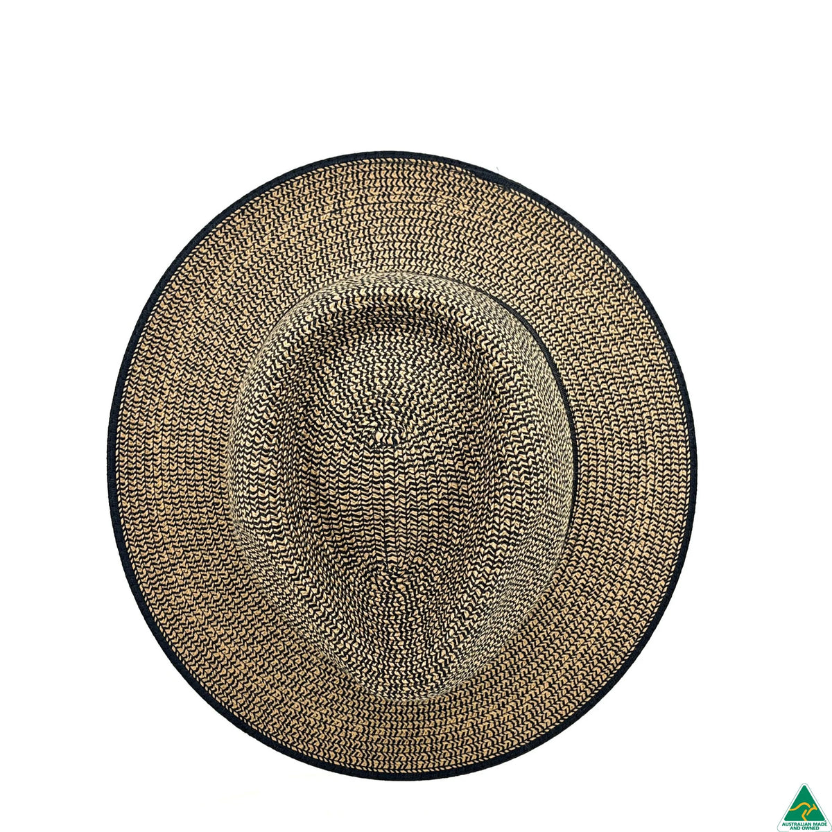 Ainsley Flexibraid® Fedora | Brown Combo