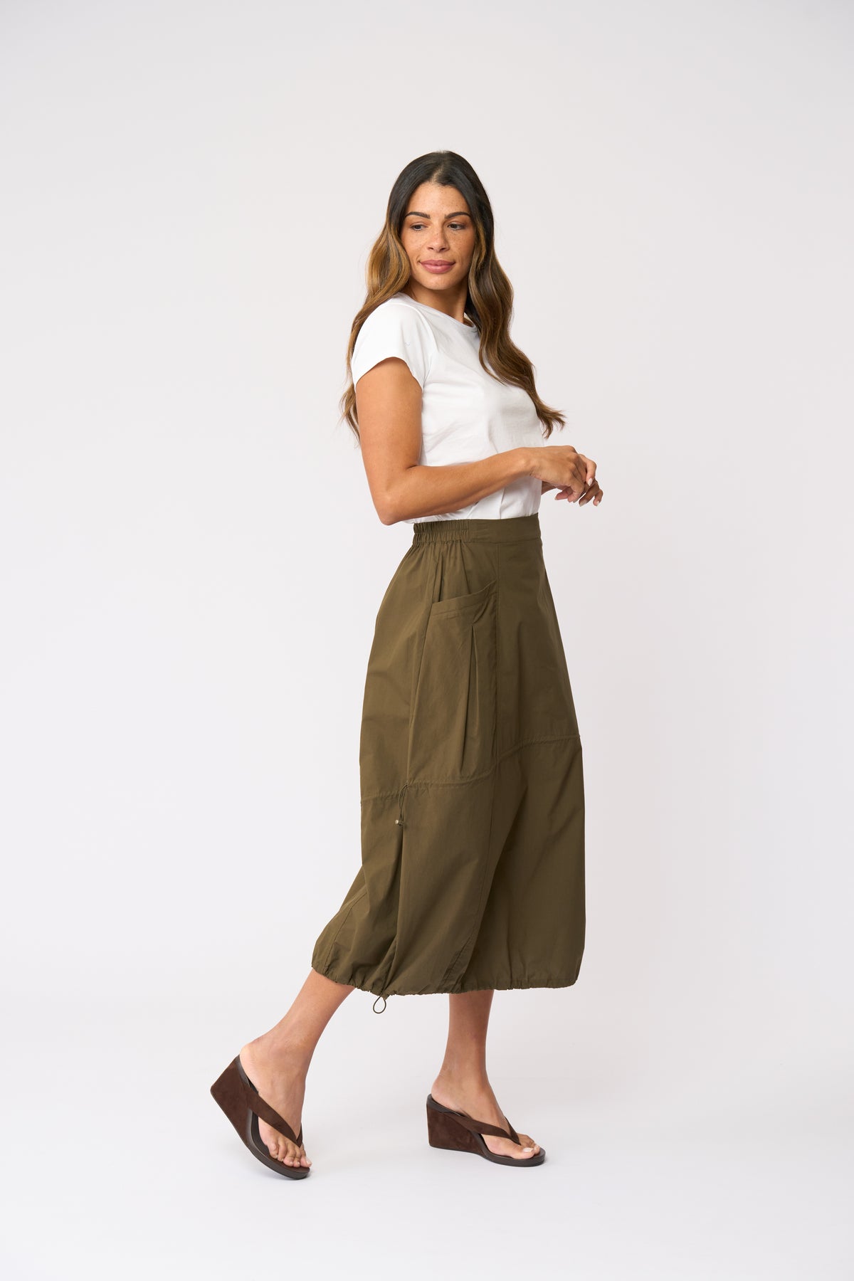 Hemline Hype Skirt | Olive