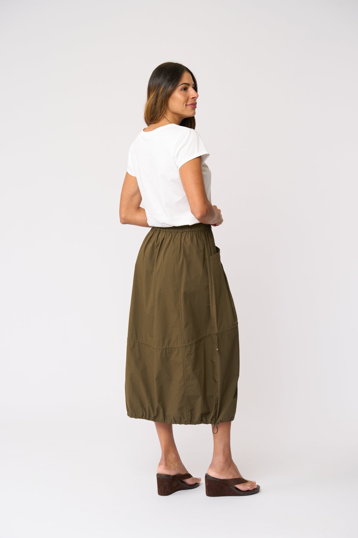 Hemline Hype Skirt | Olive
