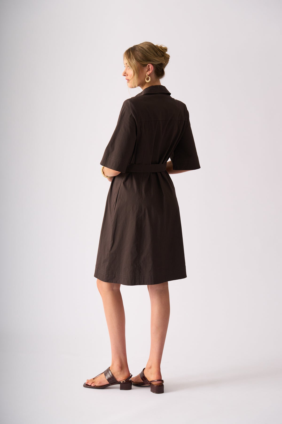 Stitch Savy Dress | Sable