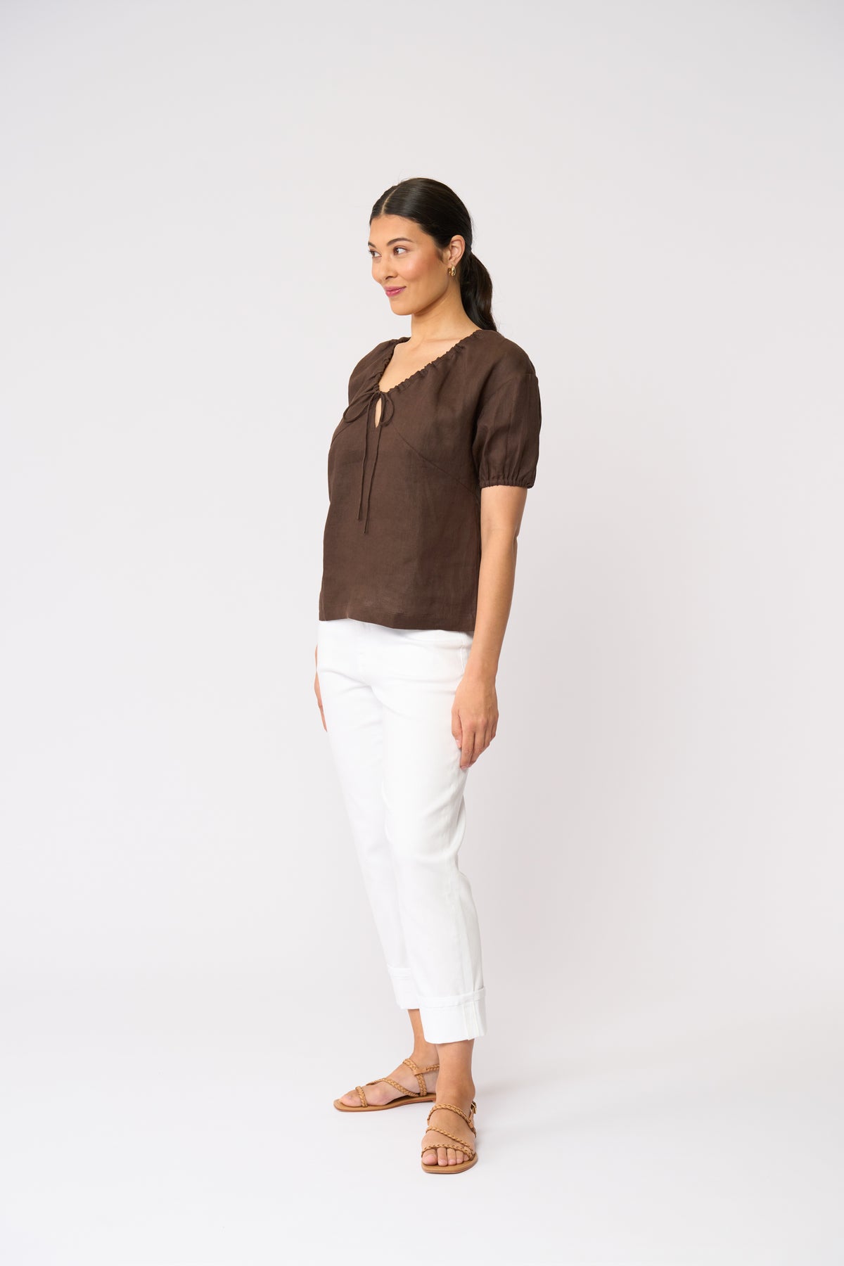 Gathering Force Top | Cocoa