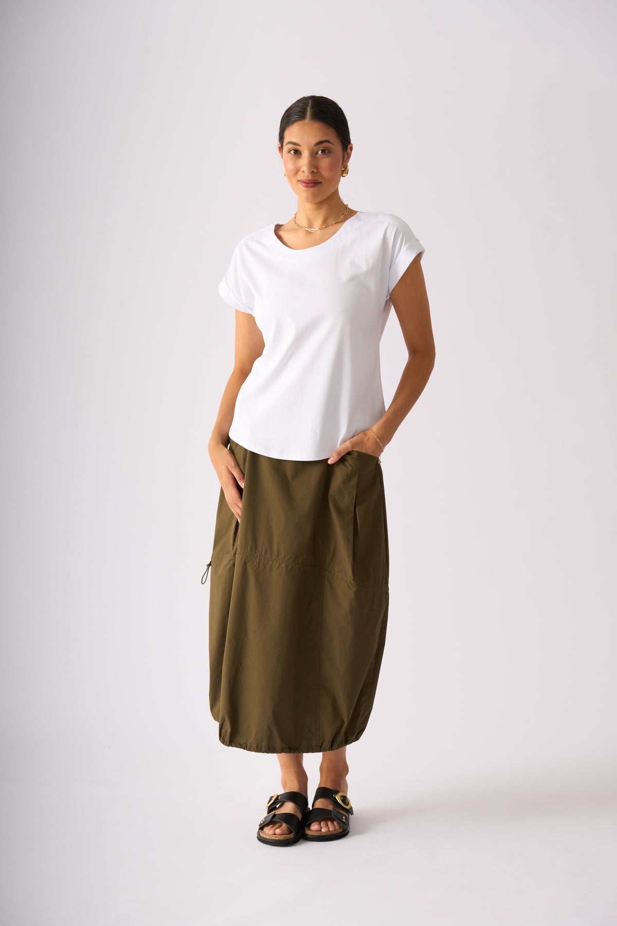 Hemline Hype Skirt | Olive