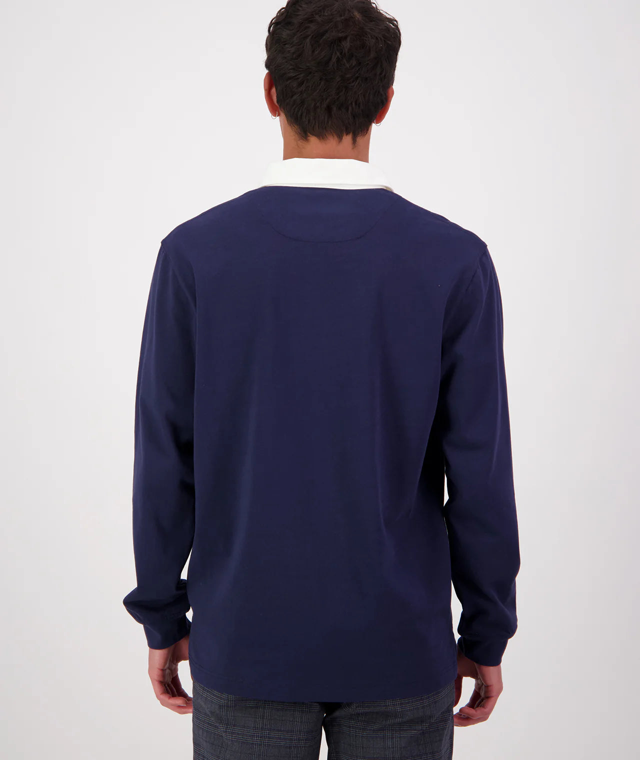 Fundamentals Long Sleeve Rugby | Navy, , Beechworth Emporium, Tops, [product tags]