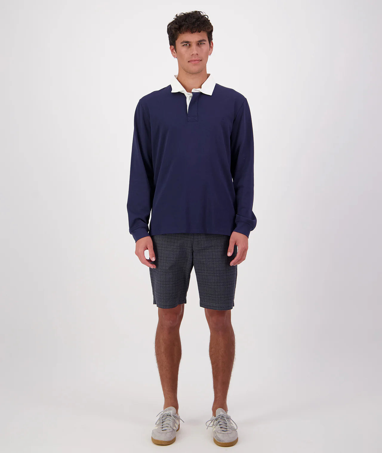 Fundamentals Long Sleeve Rugby | Navy, , Beechworth Emporium, Tops, [product tags]