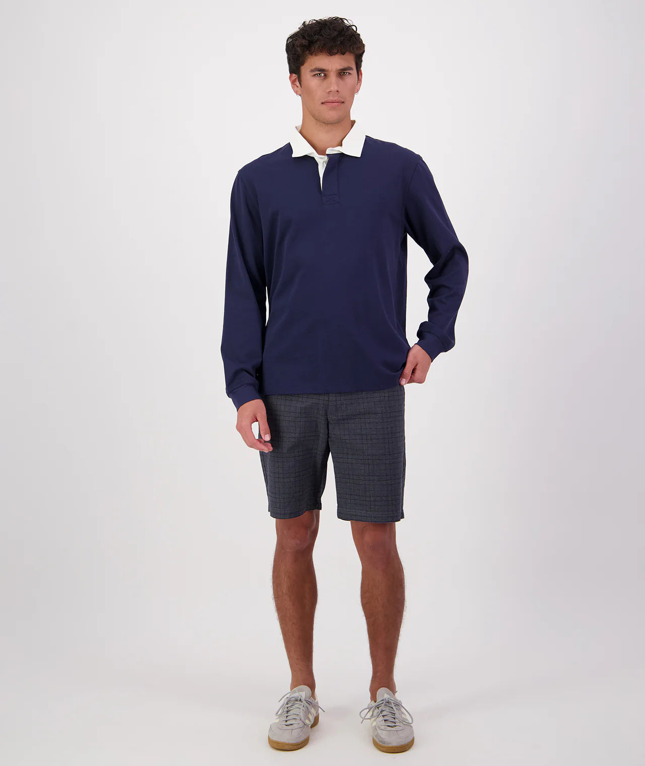 Fundamentals Long Sleeve Rugby | Navy, , Beechworth Emporium, Tops, [product tags]